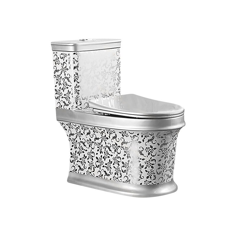 LT-1096-GID-S1 patterned one-piece-toilets