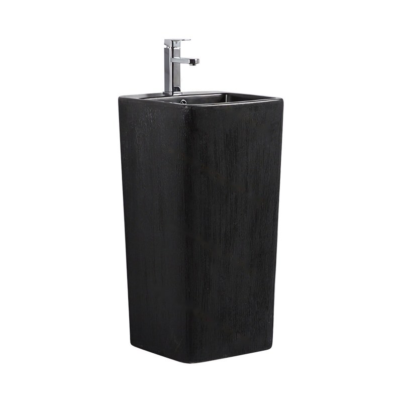 LT-309-SE-BL black pedestal-basins