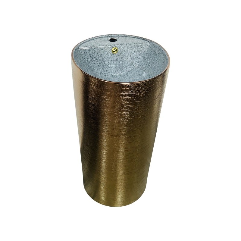 LT-393-BS-GLG gold pedestal-basins