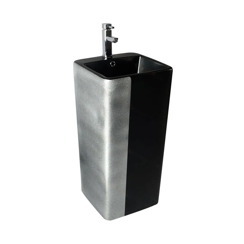 LT-309-GI-BLSG black pedestal-basins