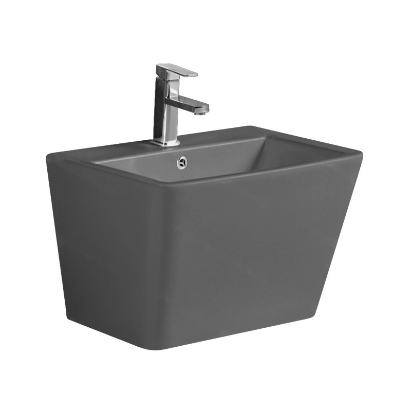 LT-503-M-DG grey wall-hung-basins