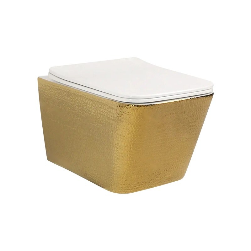 LT-454W-GI-GW1 gold wall-hung-toilets