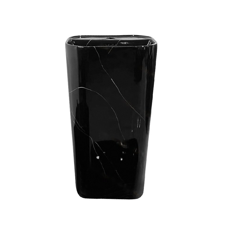 LT-391-CS-BL black wall-hung-basins