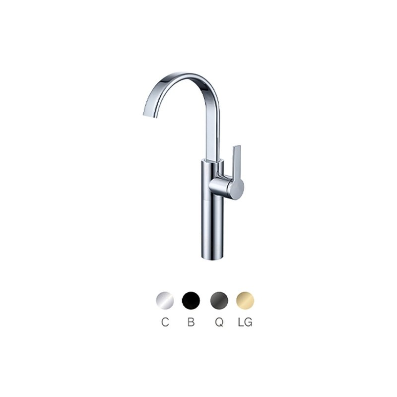 LT-10005-BRA-TCSCLRLT kitchen faucet, kitchen mixer tap, sink faucet