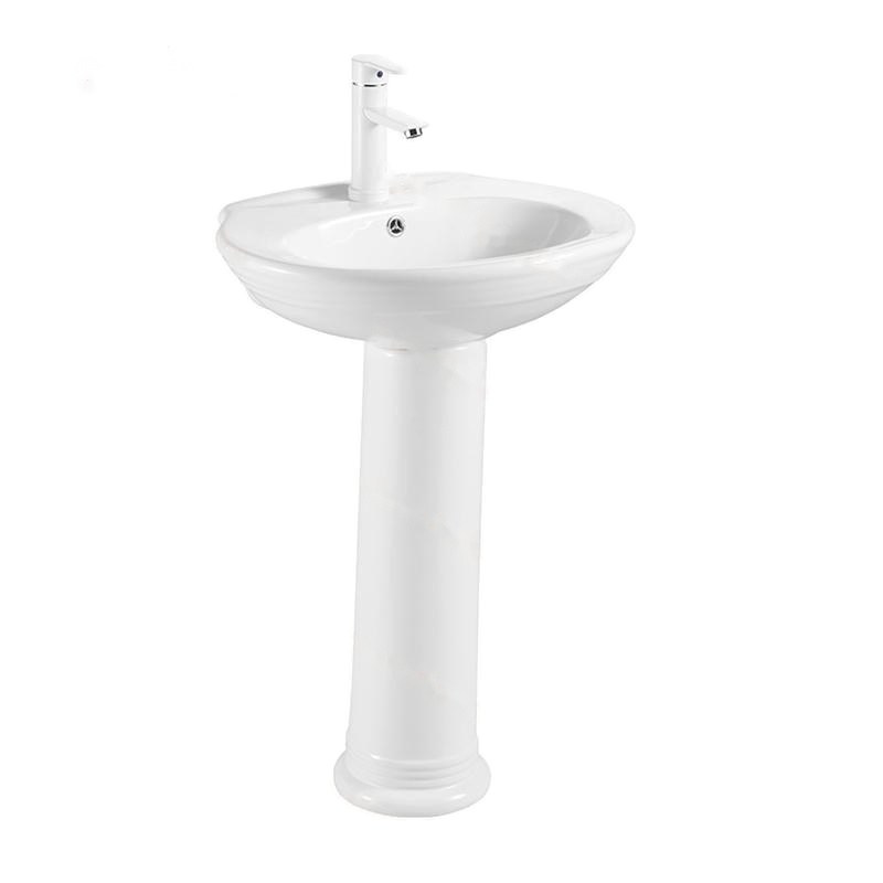 LT-337P white pedestal-basins