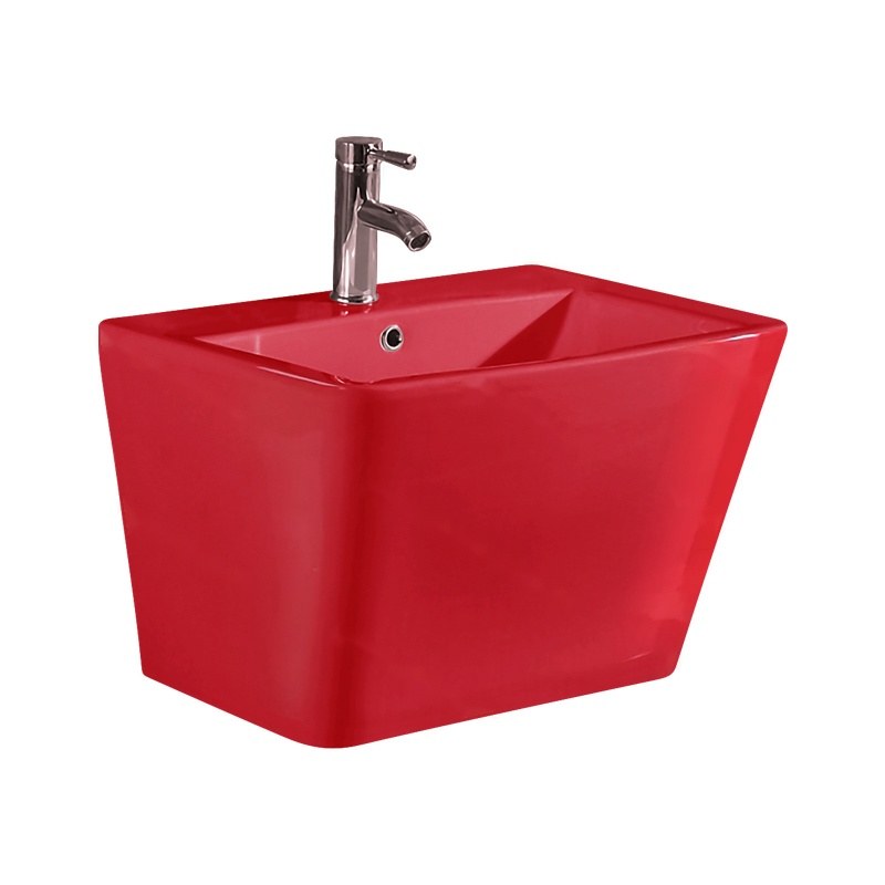 LT-503-CG-R colored wall-hung-basins