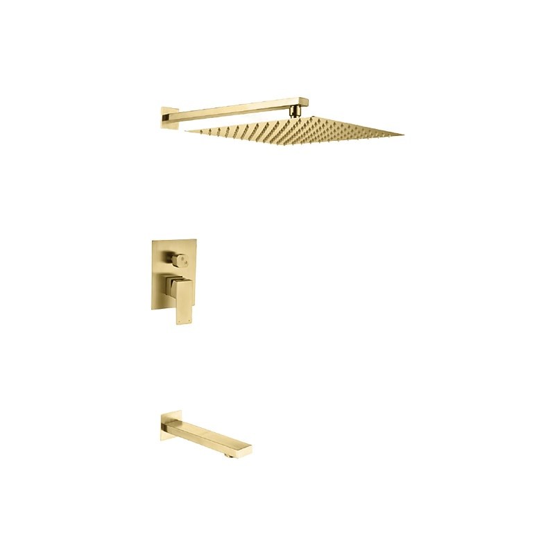 LT-10017-SS-AZLYHS shower set, shower system, complete shower kit