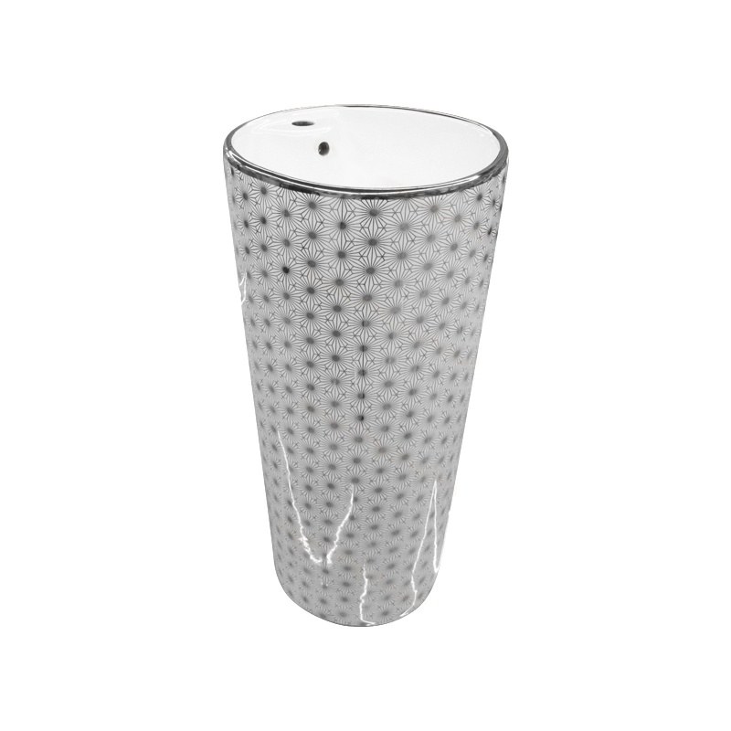 LT-321-GID-SGW8 grey pedestal-basins