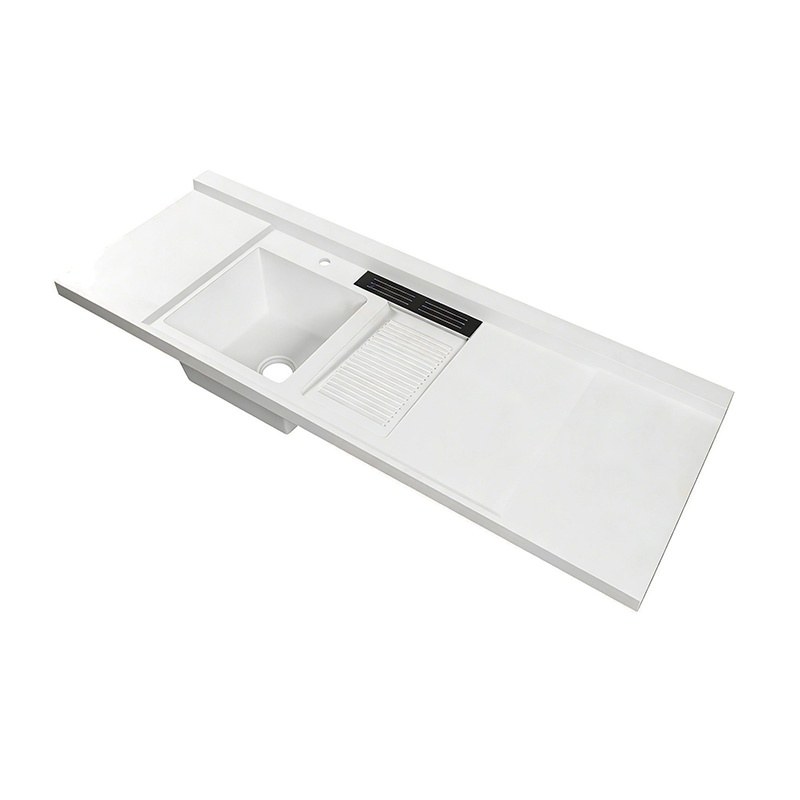 LT-7164 white countertop-basins