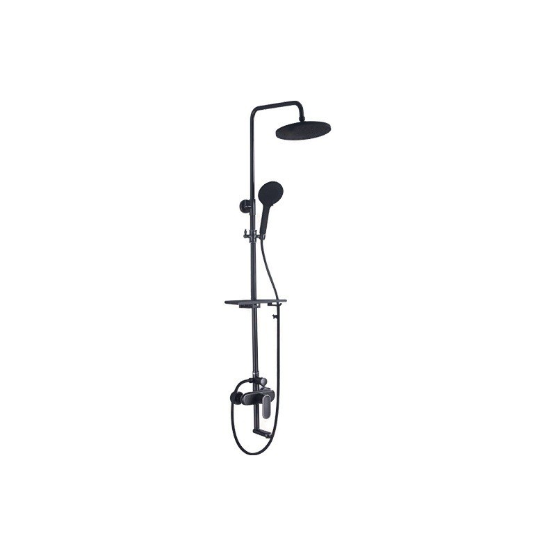 LT-10275-BRA-YTLYHS shower set, shower system, complete shower kit