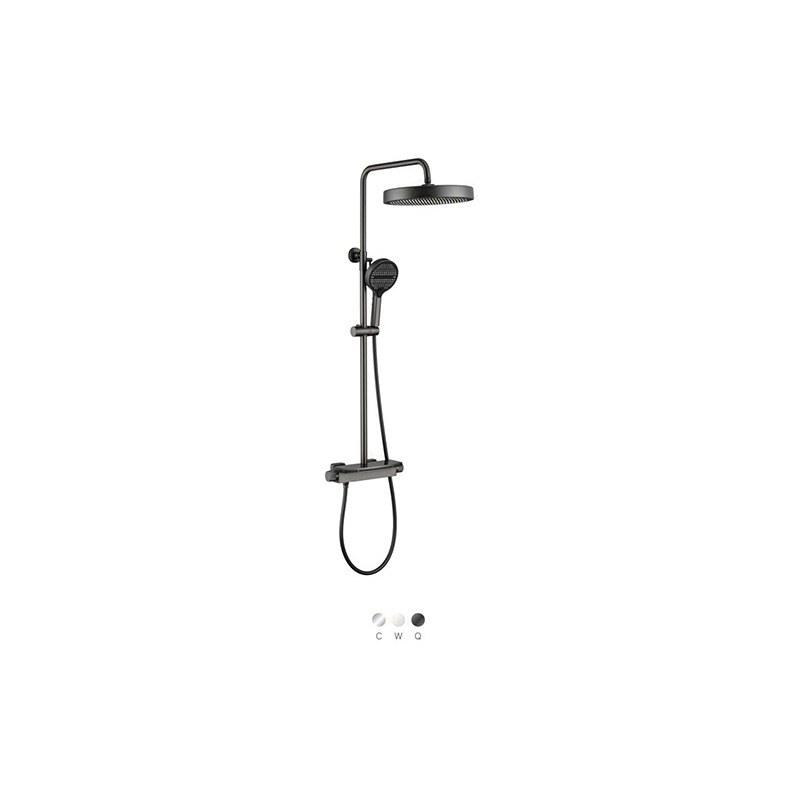LT-10056-BRA-YTLYHS shower set, shower system, complete shower kit