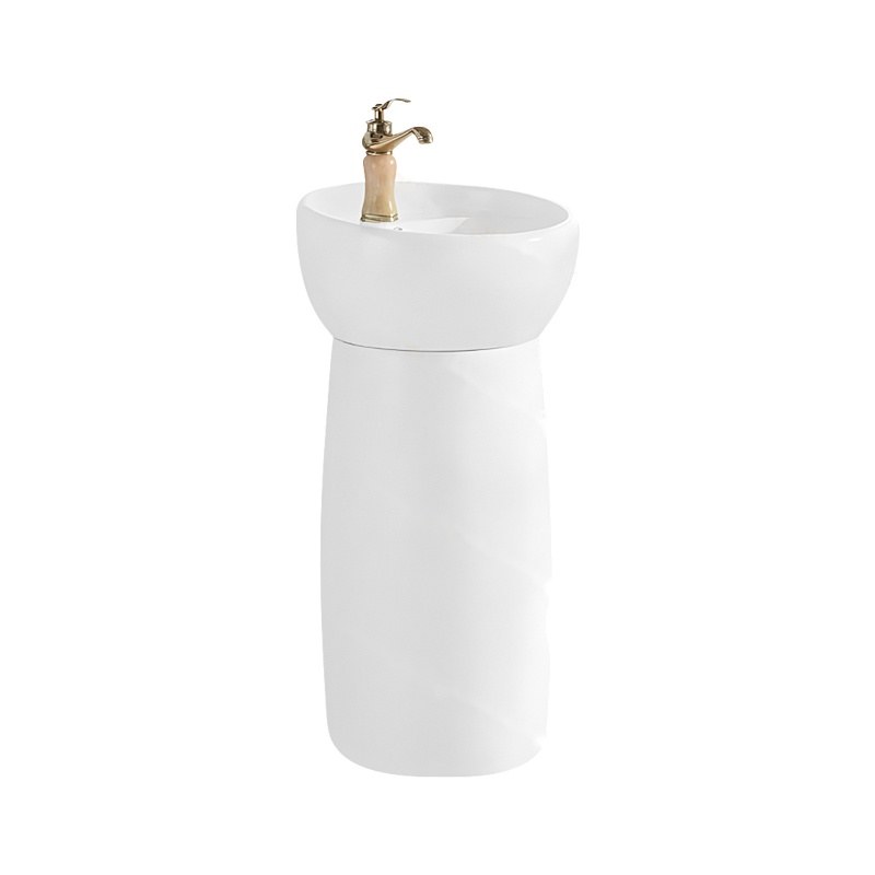LT-384P white pedestal-basins