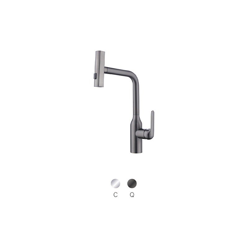 LT-10051-BRA-TCCLSSCLRLT kitchen faucet, kitchen mixer tap, sink faucet