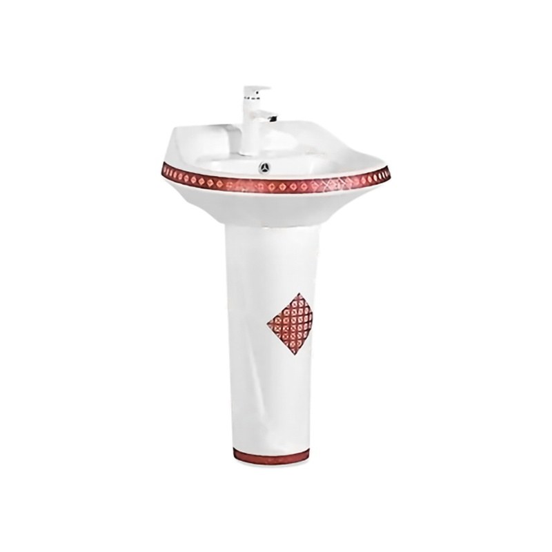 LT-314P-DC-2 colored pedestal-basins