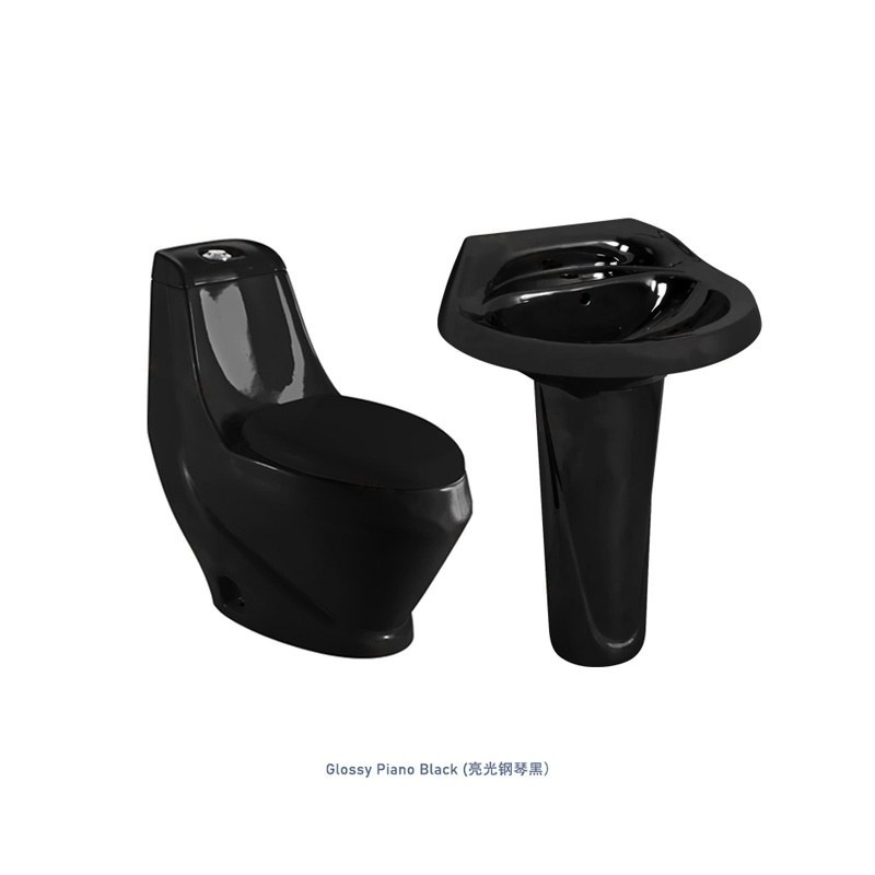 LT-1014-CG-BL----LT-314P-CG-BL white two-piece-toilet-suites