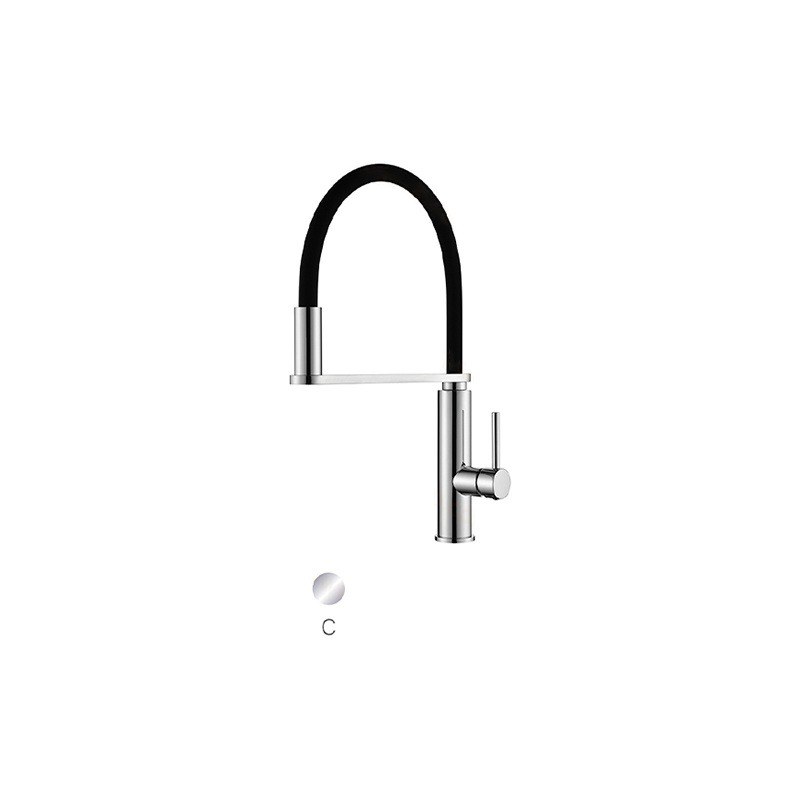 LT-10025-BRA-TCCLSSCLRLT kitchen faucet, kitchen mixer tap, sink faucet