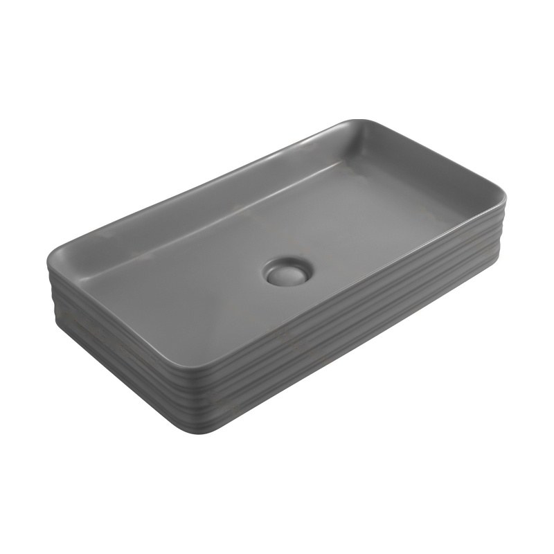 LT-6001-M-LG grey art-basins