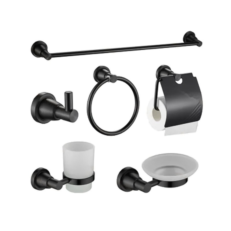 LT-AL8600-6B-B bathroom hardware set, towel bar, bath accessory