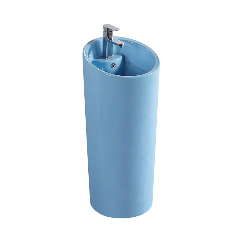 LT-305-CG-BU colored pedestal-basins