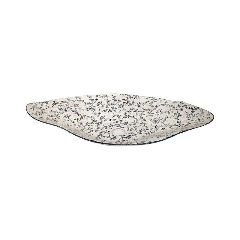LT-6694-HE-BL patterned art-basins
