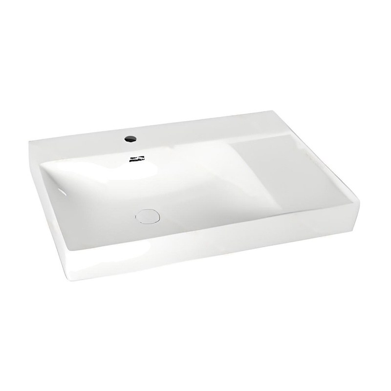 LT-7102R-80 white countertop-basins