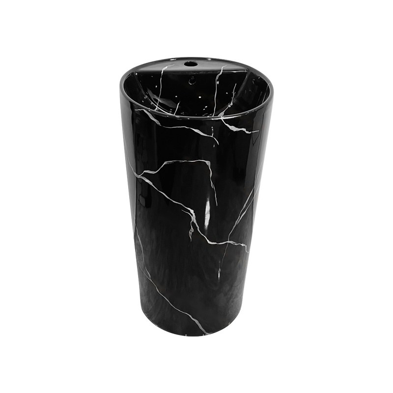 LT-393-CS-BL1 black pedestal-basins