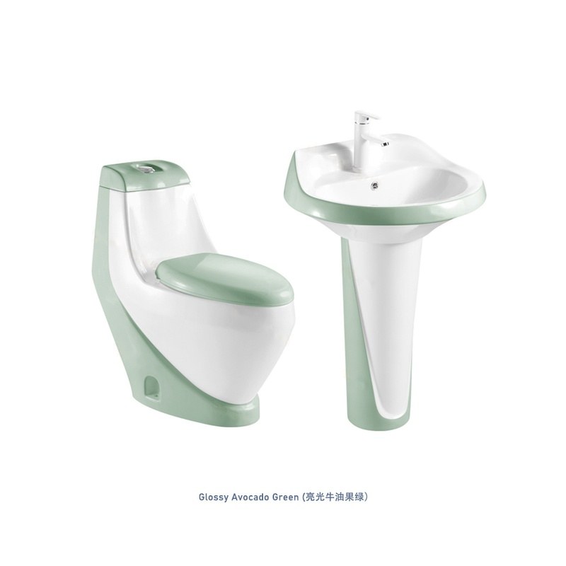 LT-1014-CG-WAG------LT-314P-CG-WAG white two-piece-toilet-suites