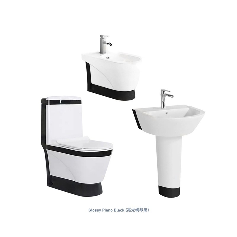 LT-1013-CG-WB1----LT-413B-CG-WBL----LT-312P-CG-WBL2 white two-piece-toilet-suites