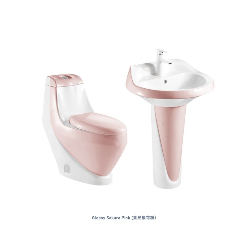 LT-1014-CG-WLP2------LT-314P-CG-WLP1 white two-piece-toilet-suites