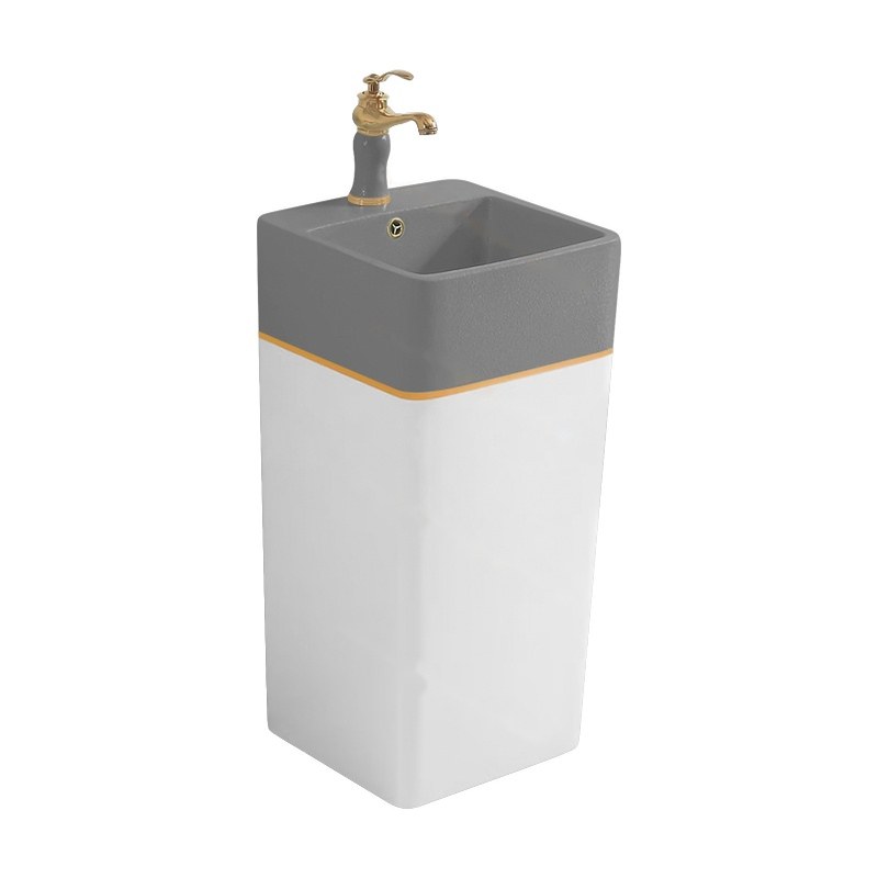 LT-309-FG-TDGBW white pedestal-basins