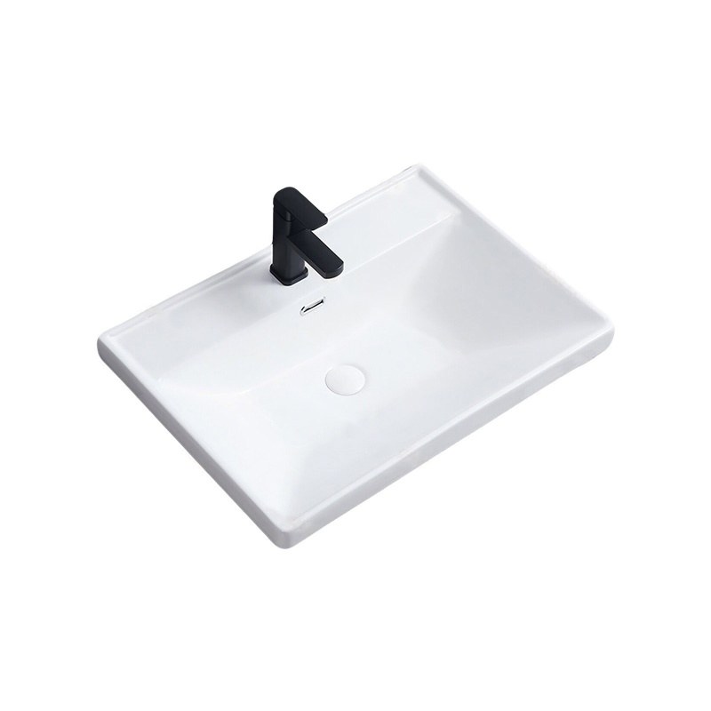 LT-7014 white countertop-basins