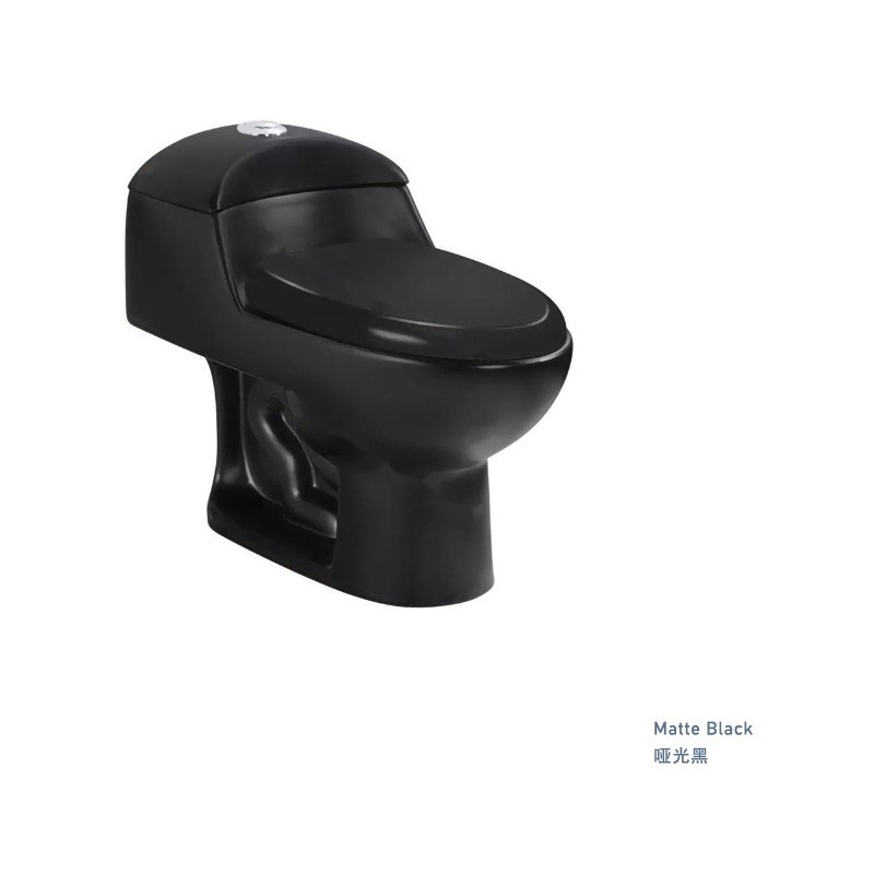 LT-1079-M-BL black one-piece-toilets