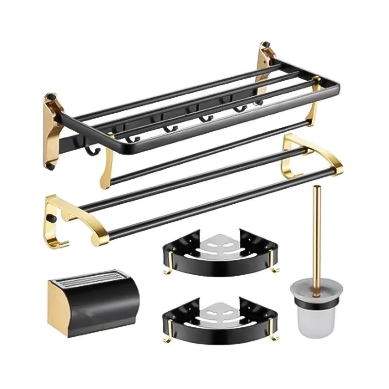 LT-AL1000-5-GB bathroom hardware set, towel bar, bath accessory