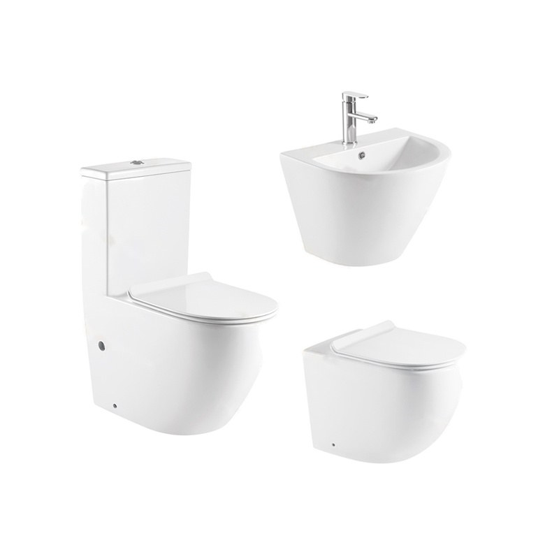 LT-1001----LT-401---LT-501 white two-piece-toilet-suites
