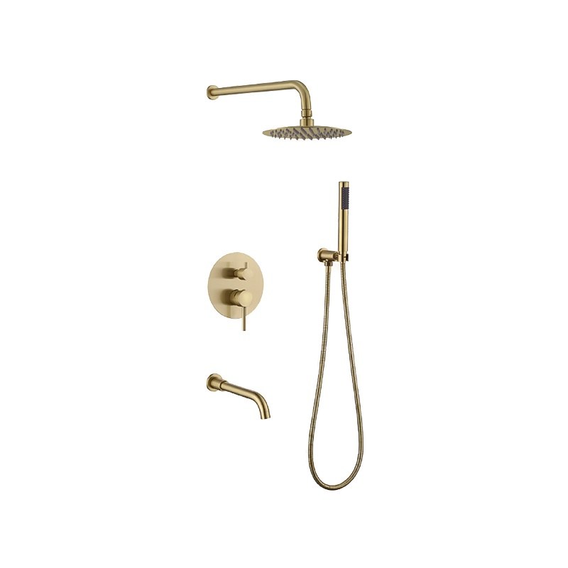 LT-10027-SS-AZLYHS shower set, shower system, complete shower kit