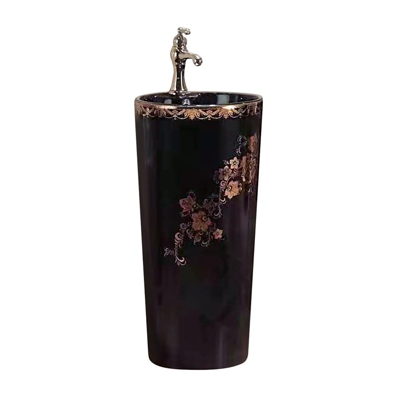 LT-321-GID-G5 black pedestal-basins