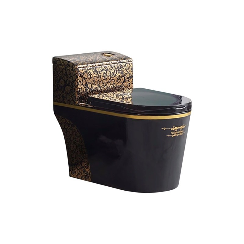 LT-1074-GID-G5 black one-piece-toilets