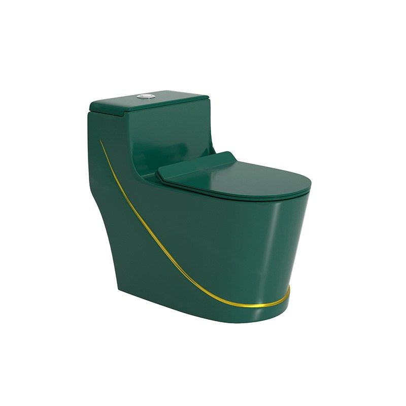LT-1354-CG-BGGL colored one-piece-toilets