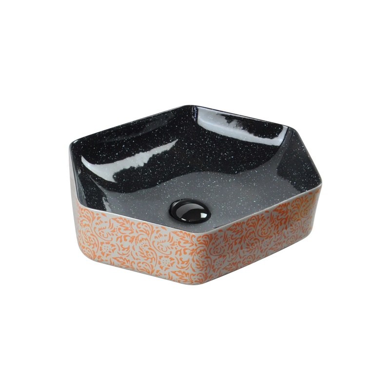 LT-6016-HE-OBL1 colored art-basins