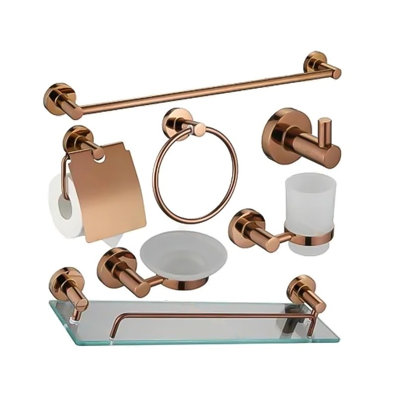 LT-ZS7700-7B-R bathroom hardware set, towel bar, bath accessory