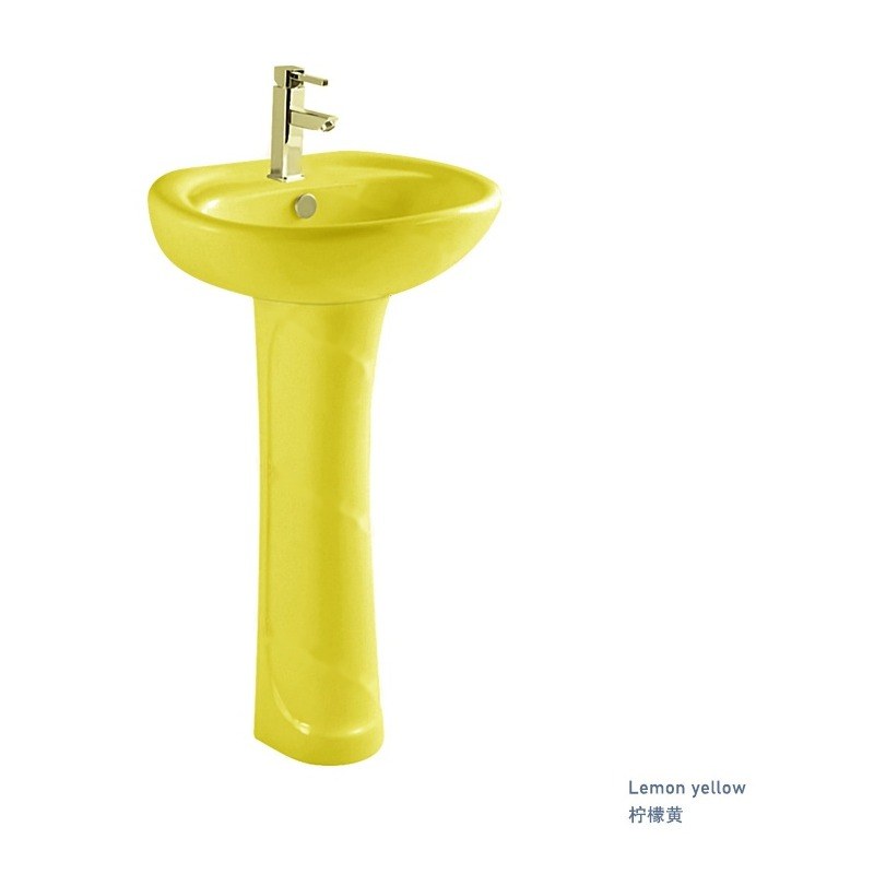 LT-322P-CG-Y gold pedestal-basins