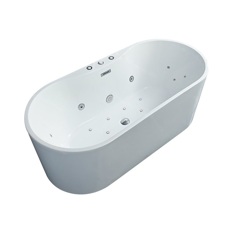 LT-10016-MA-YG bathtub, freestanding tub, soaking tub
