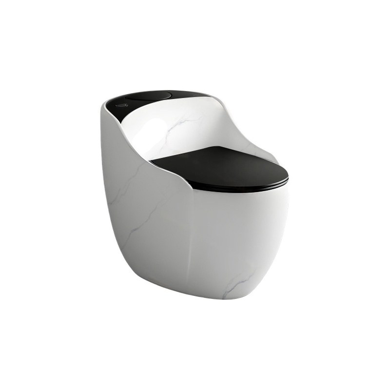LT-1343-DP-WBL patterned one-piece-toilets