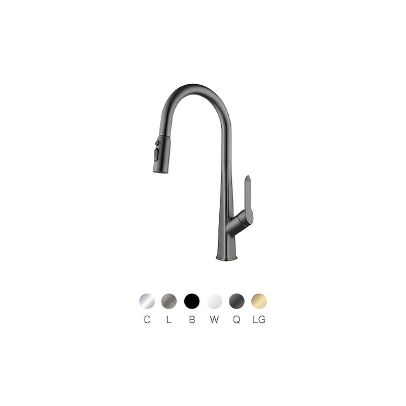 LT-10040-BRA-TCCLSSCLRLT kitchen faucet, kitchen mixer tap, sink faucet