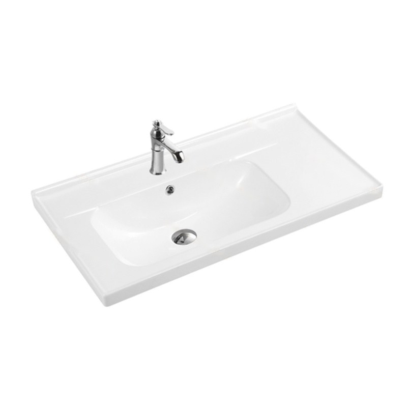 LT-743DL white countertop-basins