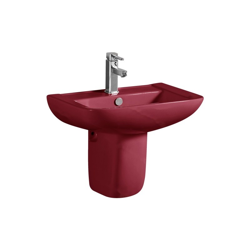 LT-538P-CG-V colored wall-hung-basins