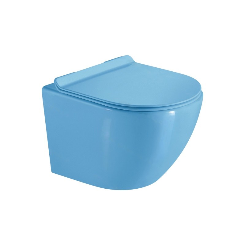 LT-450W-CG-BU colored wall-hung-toilets