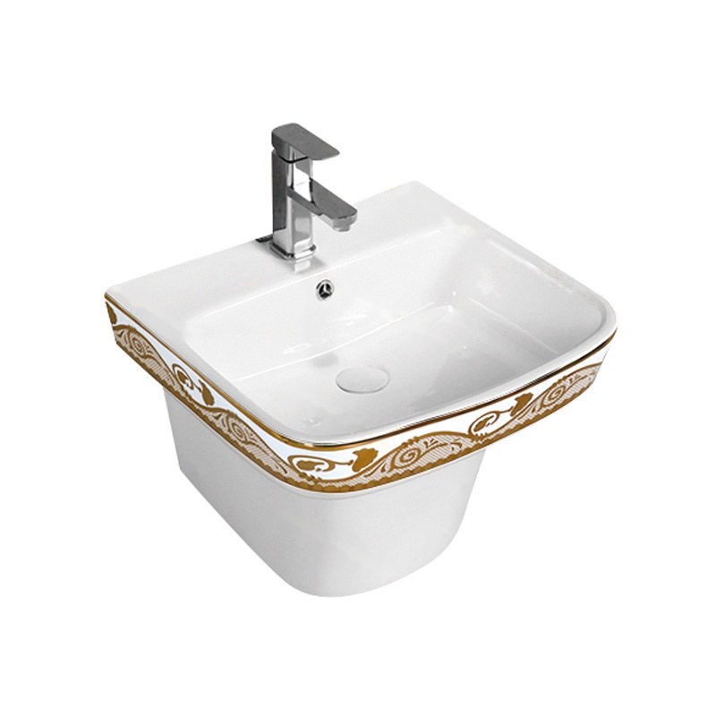 LT-517-ED-CT-5 colored wall-hung-basins