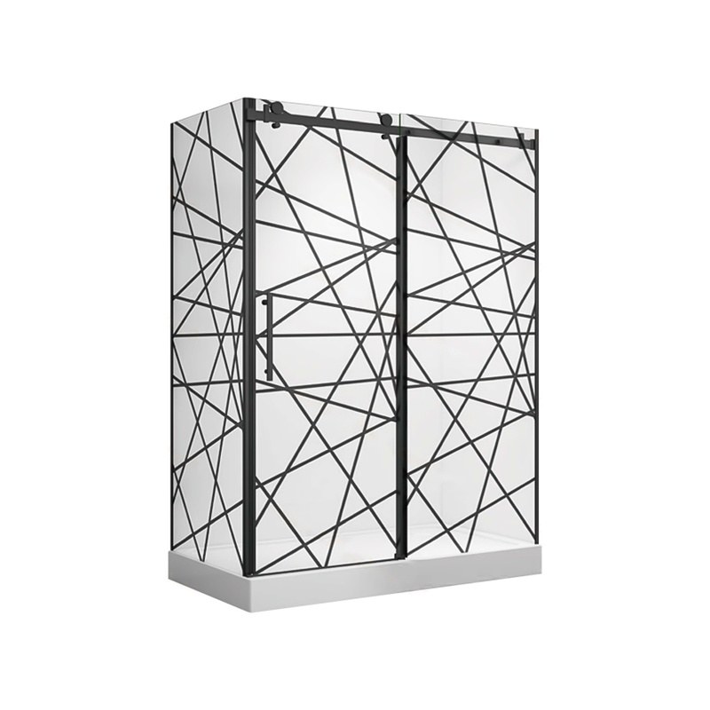 LT-10116-SR-LYF shower enclosure, shower cubicle, shower screen