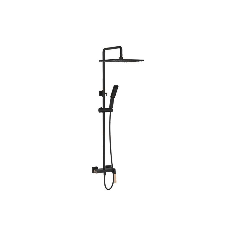 LT-10161-BRA-YTLYHS shower set, shower system, complete shower kit